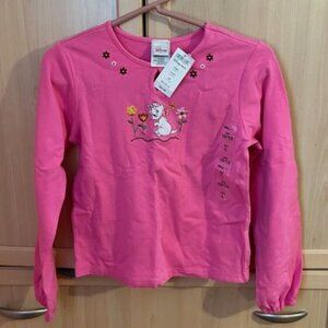 NWT Disney Girls Top - pink - size 10/12 - Large